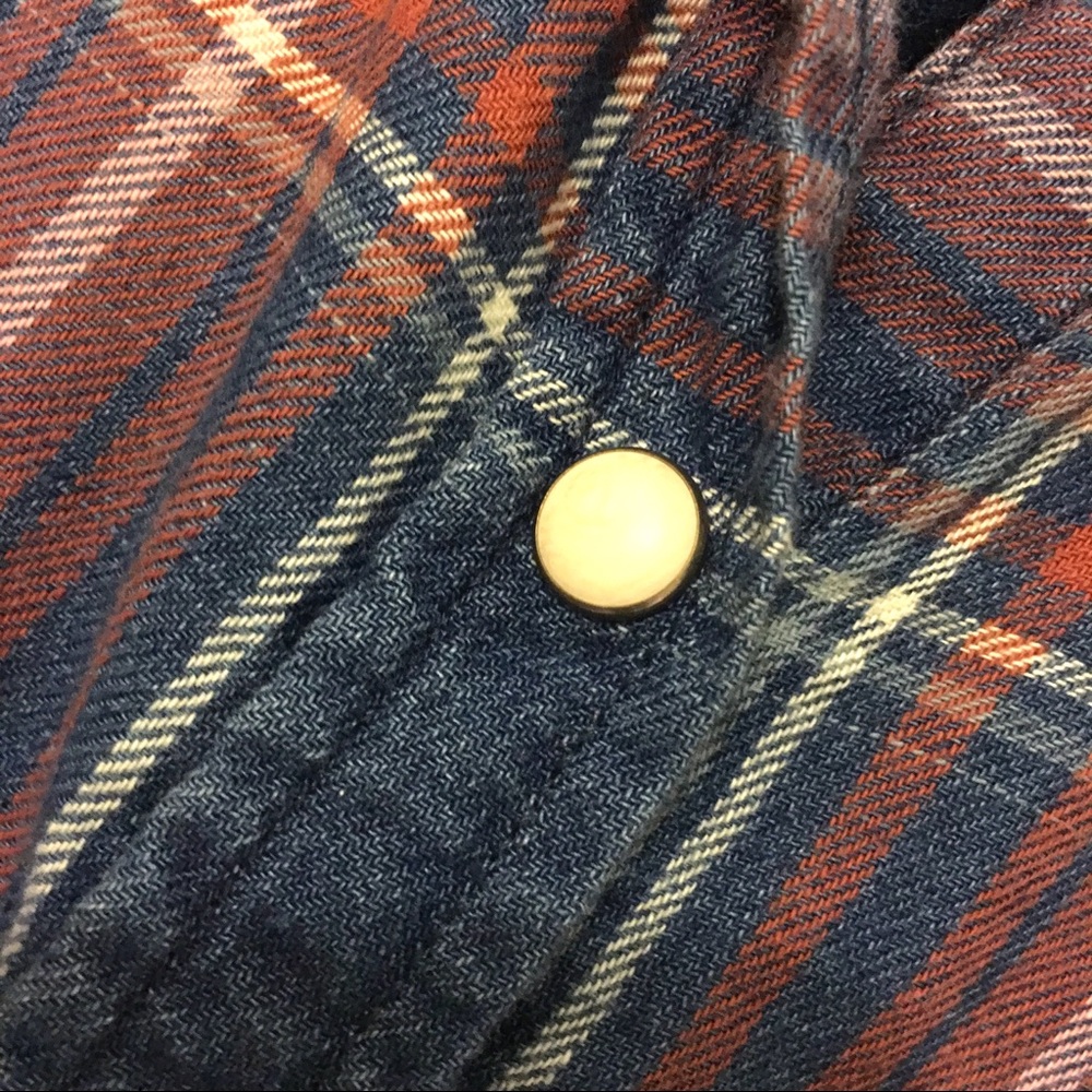 { AE Outfitters } Boyfriend Button-down Flannel XS - Picture 8 of 8